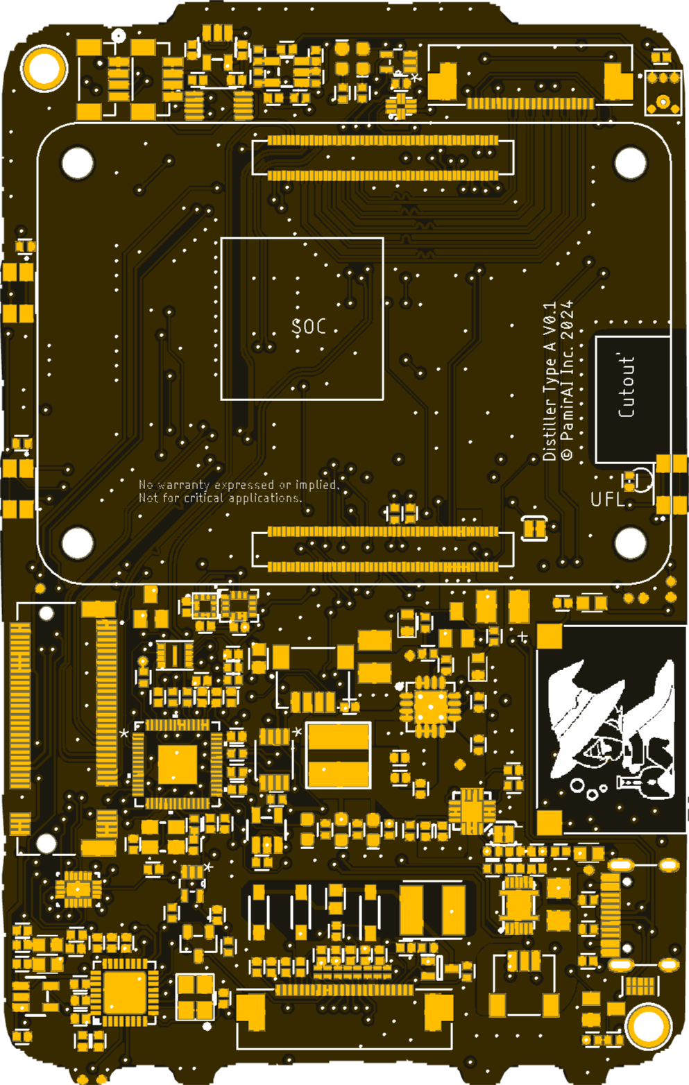 PAMIR CM4 I/O carrier board (cutomized)